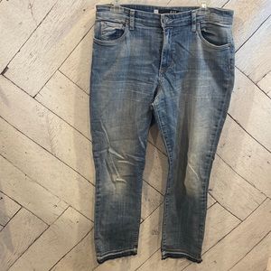 Kut from the Kloth Reese high rise ankle straight leg